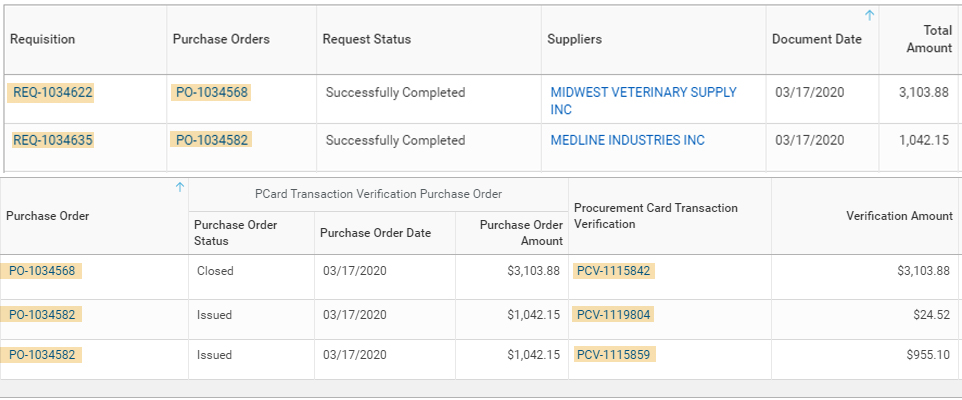 workday application status business review